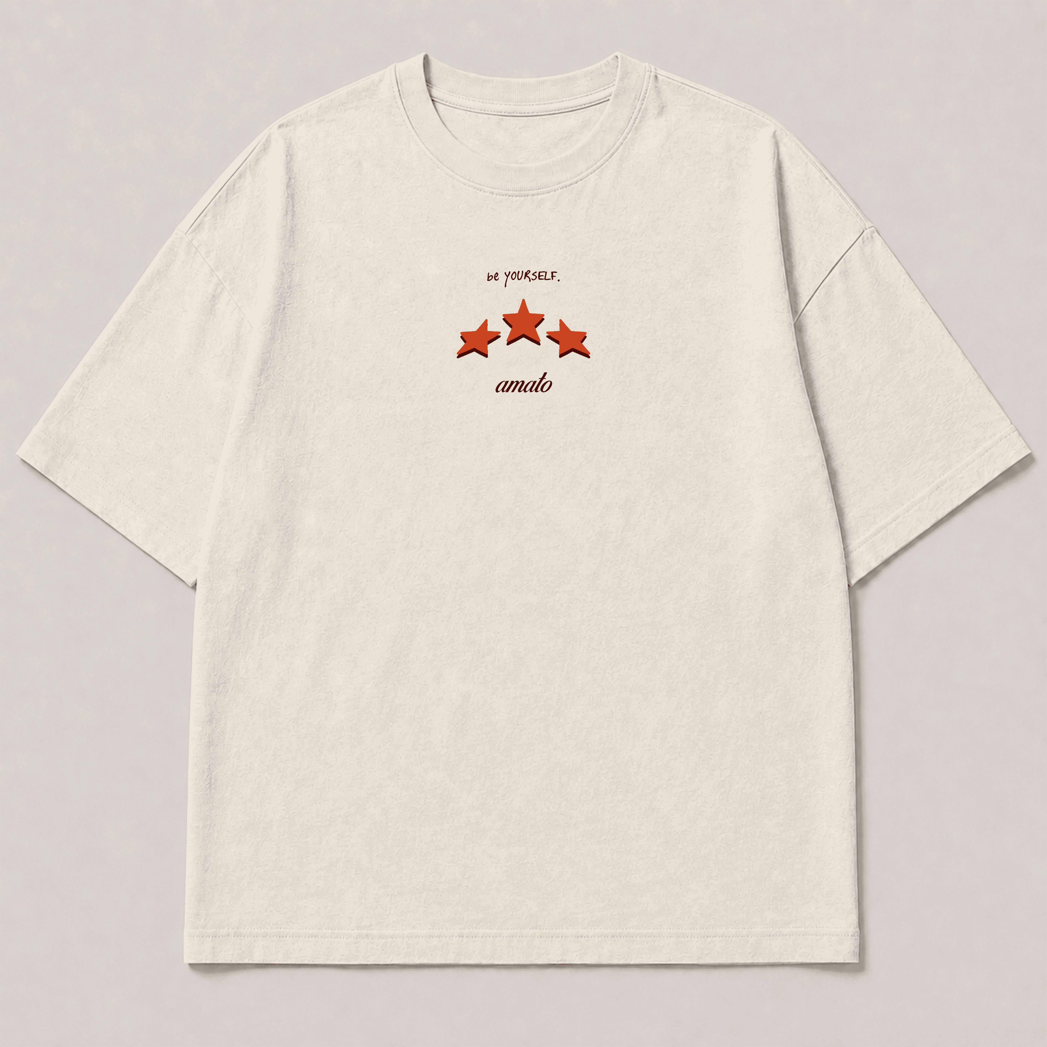Camiseta SÉ TÚ MISMO de AMATO NADIE, vista frontal