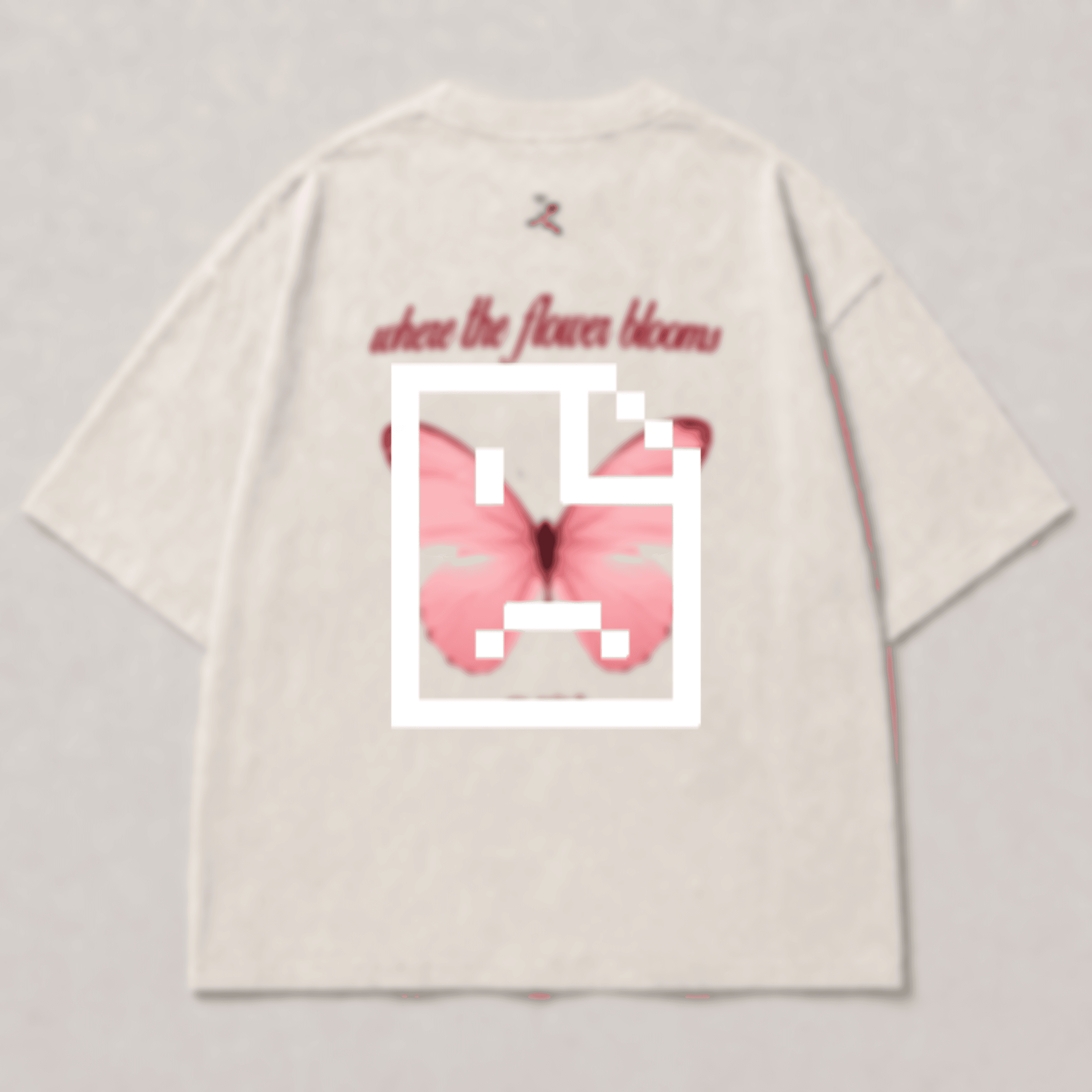 Camiseta Where The Flower Blooms, vista posterior